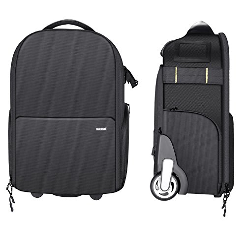 Neewer 2in1 Wheeled Camera Backpack Luggage Trolley Case Pricepulse