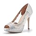 DREAM PAIRS Women's Divine-01 High Heels Dress Pump Shoes