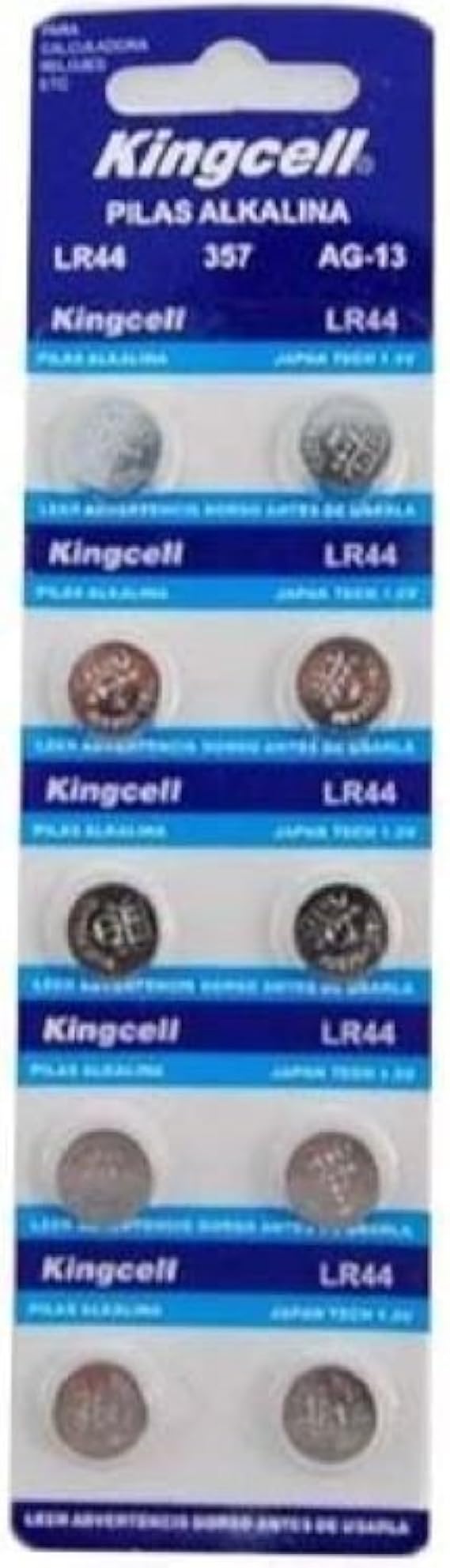 Button Battery AG13 357LR44 1.5 Volts Pack of 10 Amazon.co.uk Watches
