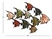 Deco 79 Metal Fish Home Wall Decor Indoor Outdoor Wall Sculpture, Wall Art 26