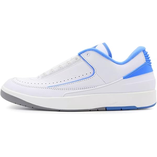 Amazon.com | Jordan Men's 2 Retro Low UNC White/University