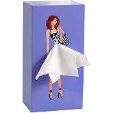 WSOQYEO Skirt Tissue Box Holder Decorative Tissue Box Cover Funny Tissue Boxes Holder for House Bathroom Living Room Bedroom & Office