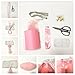 BBVESTIDO Baby Girls Pink Tutu Skirt with Gold Headband for 1 Year Birthday (0-12 months)