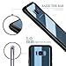 ROYBENS Galaxy S8 Plus Case, Clear Back and Slim Thin Excellent Grip Flexible Soft Silicone Gel Bumper Shockproof Full Body Protection Cover for Galaxy S8 Plus - Black Edge