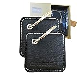(2 Pack) Orzero Case for Tile Mate Finder with Keychain Stylish and Protected from Scratch Wet Dirty (Tile Finder Not Included) - Black