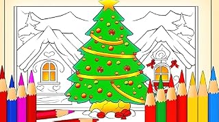 Livro Christmas Colorings books : Christmas Colorings