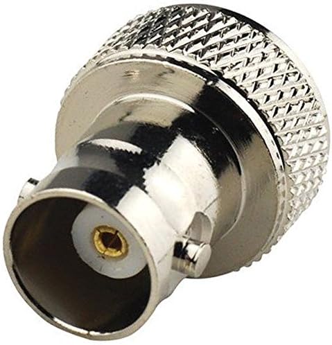 PersuingTech BNC to SMA RF Adapter for Baofeng Wouxun 2-way Radio Connect Systems Radio Receivers, 2 pcs