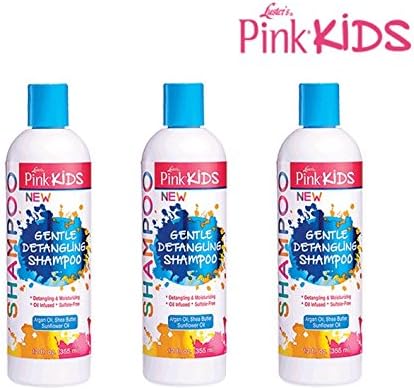 (PACK OF 3) LUSTER'S Pink Kids Detangling Shampoo 12oz