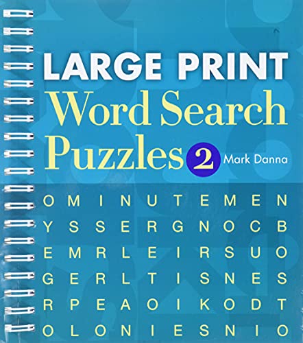 Large Print Word Search Puzzles 2 (Volume 2): Danna, Mark ...