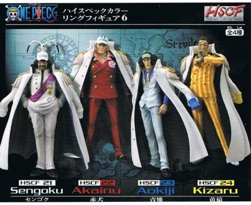 Amazon ワンピース 組立式ハイスペックカラーリングフィギュア6 全4種フルコンプセット フィギュア ドール 通販