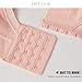 YFTMaternity 3PACK Full Bust Seamless Nursing Maternity Bras Bralette with Extra Bra Extenders & Clips