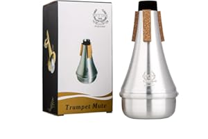 Rhythm Trumpet Mute,Trumpet Mute Silencer,Lightweight Aluminum Trumpet Practice Mute