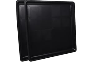 BCOATH 2pcs Tray Commode Liners Crate Pads for Dog Cages Crates Metal Crate Pet Cage Supplies Dog Crate Kennel Pet Plate Large Dog Stainless Steel