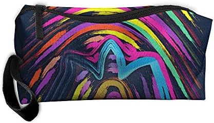 Colorful Painting Toiletry Bag Multifunction Cosmetic Bag Portable Makeup Pouch Travel Hanging Organizer Bag