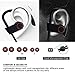 Artlink Bluetooth Headphones, Wireless Sports Earphones w/Mic IPX7 Waterproof, HD Stereo Sweatproof Earbuds for Gym Running, 7-9 Hrs Playback Noise Cancelling Headsets - Black