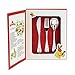Royal Doulton 3-Piece Bunnykins Fork, Knife and Spoon Set, Silver