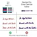 Magnetic Dry Erase Weekly Calendar Set by Easy Offix - 17x12