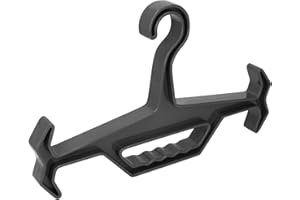 Yosoo Health Gear Heavy Duty Multi Purpose Clothing Hanger, High Load Bearing Tactical Gear Display Rack (Black)