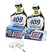Formula 409 Stone & Steel Cleaner Spray and S.O.S All Surface Scrubber Sponge Value Pack