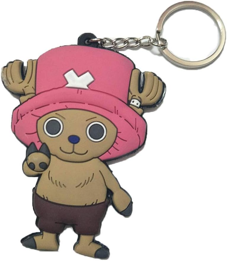 DOFE One Piece Keychain,PVC Keychains,keychains for kids,keychains for backpack.
