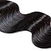 Allove Hair Brazilian Body Wave 3bundles With 4x4 Lace Closure Free Part Unprocessed Human Hair Body Wave Bundles Natural Color(18 20 22+16inch)