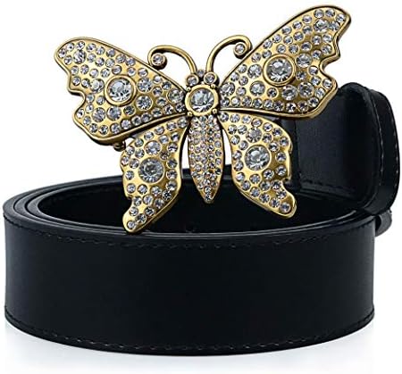 GG Replica Belt for Women Gold Buckle Black Leathe Fake Replicas Mens Belts