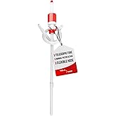 TERA PUMP Heavy Duty Manual Drum Pump TRDRUM40 | For 55 Gallon Barrels, BPA-Free, Portable Fuel Transfer, Adjustable Length Tube