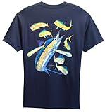 Guy Harvey Marlin Dorado T-Shirt NAVY XX-Lg, Online Clothing Store