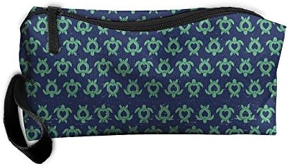 Sea Turtle Art Travel Cosmetic Zipper Bags Makeup Clutch Pouch Toiletries Organizer Bag