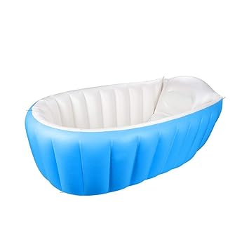 inflated baby bath tub