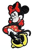 Mickey Mouse Cartoon Patch Embroidered Iron on Hat Jacket Hoodie Backpack Ideal for Gift/ 5.7cm(w) X 9.2cm(h)
