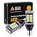 Alla Lighting 912 921 LED Reverse Light Bulbs Extremely Super Bright 4014 30-SMD CANBUS 921 LED Bulbs RV T15 T10 906 W16W Back up, Cargo Lights Replacement, 6000K Xenon White primary
