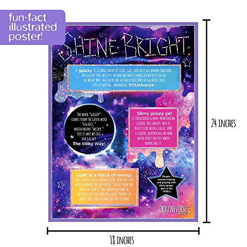 YouNiverse Galactic Gel Candles by Horizon Group Usa, DIY Girl STEM