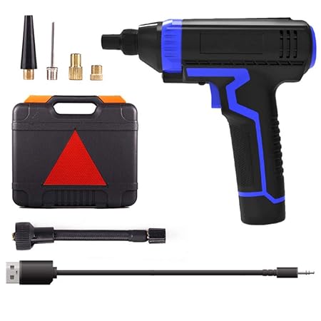 Ur HQCC Inflador de neumáticos portátil, compresor de Aire de Mano ...