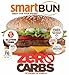 ZERO Net Carbs, Gluten Free, Low Carb Hamburger Buns, 4 Buns (Plain, 2 Packages)