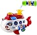 Bubble Boat Battery Operated Toy Submarine w/ Lights & Music (White Color)