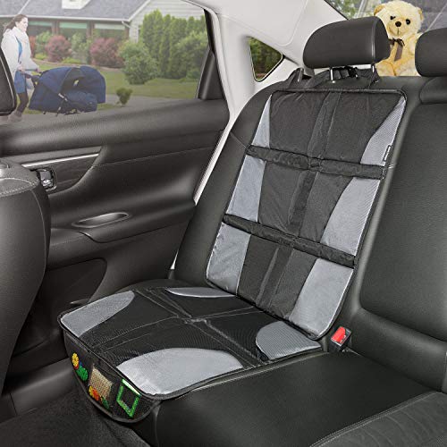 Car Seat Protector, Shynerk Auto Seat Cover Pad Under Baby Carseat, Anti-Slip, Waterproof Car Seat Mat Protector with Thickest Padding for Infants - Covers Great for Child & Baby Carseats, Dog Mats