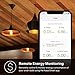 TP-Link Kasa Smart Wi-Fi LED Bulb, Filament E26 Smart Light Bulb, Warm Amber 2000K, Dimmable, No Hub Required, Compatible with Alexa & Google Assistant (KL60)