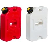 RotopaX RX-1G-1W Gasoline/Water Pack - 1 Gallon Capacity, Red/White