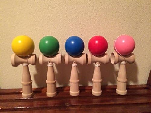 19cm 5 kendama ball japanese traditional wood game toy education gifts