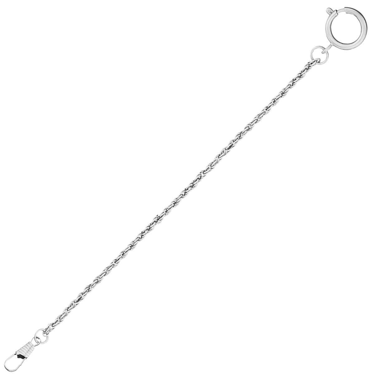Eichmüller 9024-14 chrome plated curb pocket watch chain