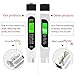 TDS Meter Digital Water Tester, Accurate Professional 4-in-1 TDS, Temperature and EC Meter, 0-9990ppm, Ideal Water Test Meter for Drinking Water, Aquariums (CR2032 Battery)