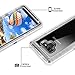 Coolden Hybrid Clear Phone Case for Galaxy Note 9, Heavy Duty Protective Dual Layer Shockproof Case with Hard PC Bumper Soft TPU Back for 2018 Released Samsung Galaxy Note 9, Transparent