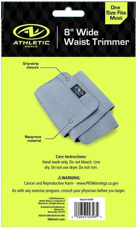 athletic works 8 wide waist trainer