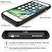 [Upgraded] iPhone 8/7 Battery Case,Emishine 3000mAh Ultra Slim External Battery Case for iPhone 8/7 / 6 / 6S, Portable Charging Case Charged by Lightning Cable (Black-4.7