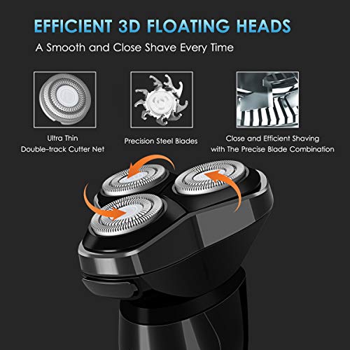 Afeitadora-Elctrica-Rotativa-Uso-en-Hmedo-y-Seco-para-Hombre-Mquina-de-Afeitar-Elctrica-USB-Recargable-con-Display-Digital-Bloqueo-de-Viaje-Inteligente