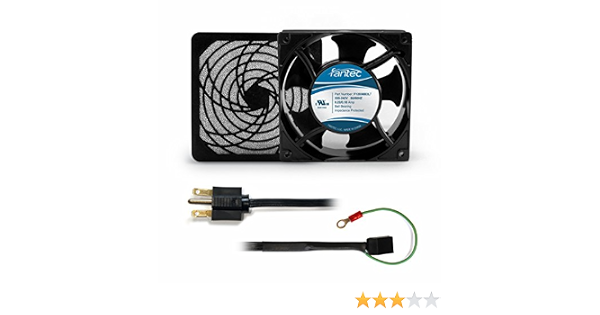 Cabinet Cooling Fan Kit, Fan, Filter 