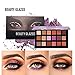 Beauty Glazed Matte +Shimmer Blendable Eyeshadow Palettes 18 Colors High Pigmented Waterproof Eye Shadow Powder Make Up Palette Long Lasting