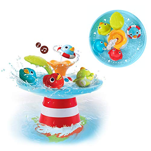 Yookidoo Bath Toy - Musical Duck Race with Auto Fountain, Water Pump, and 4 Racing Ducks - Thumbnail 7