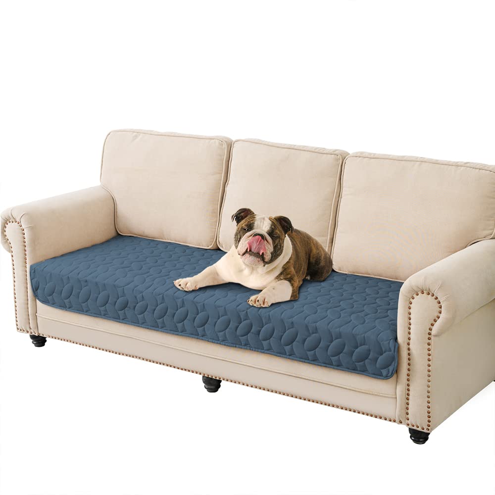 Photo 1 of Ameritex Pet Bed Cover Dog Bed Blanket for Sofa and Furniture Waterproof New Pattern Design (30x70 Inch, Navyblue)